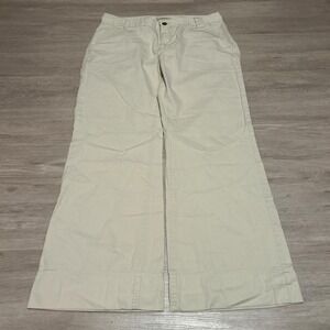 Tan Perfect Fitting Wide-Leg Baggy Pants 30x29